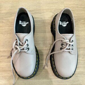 DR. MARTENS PLATFORM SHOES PURPLE BLACK SOLES NEW!!